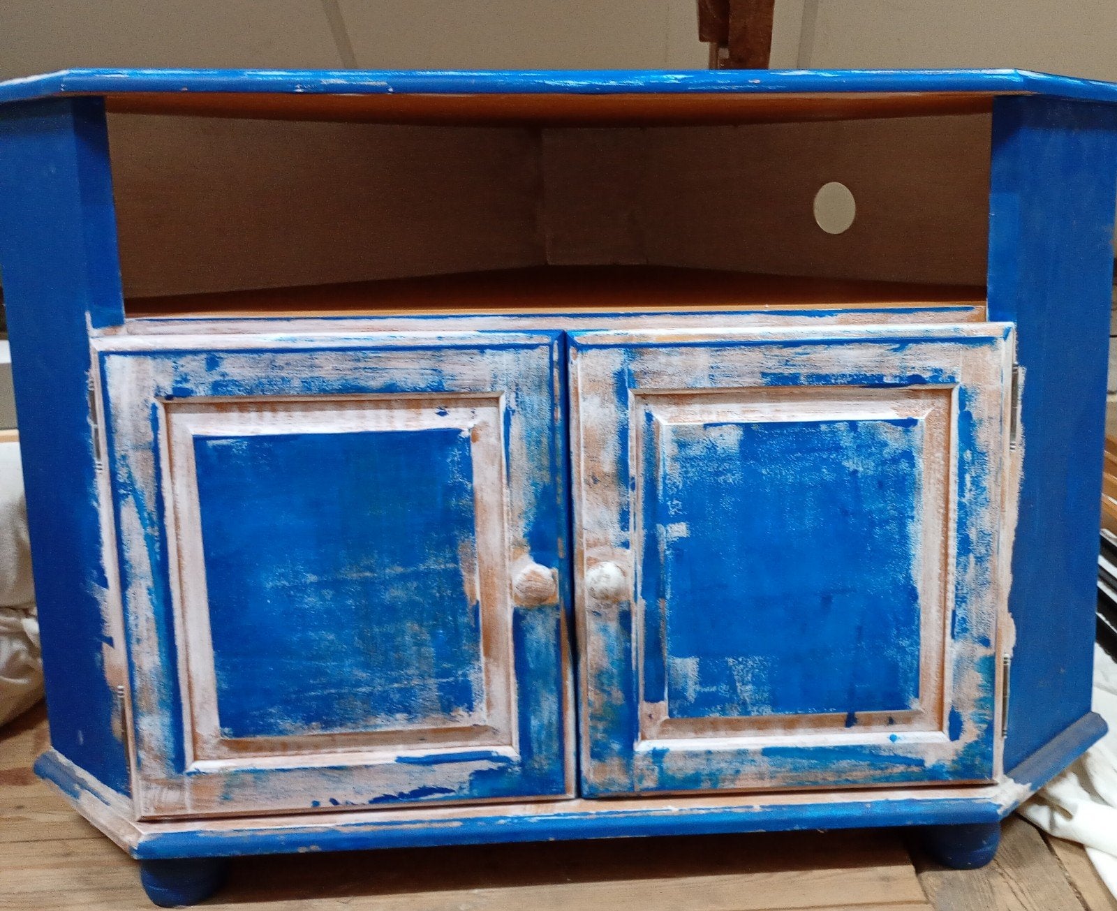 TV/audio hoekkast., Ophalen of Verzenden, Gebruikt, 25 tot 50 cm, 50 tot 100 cm