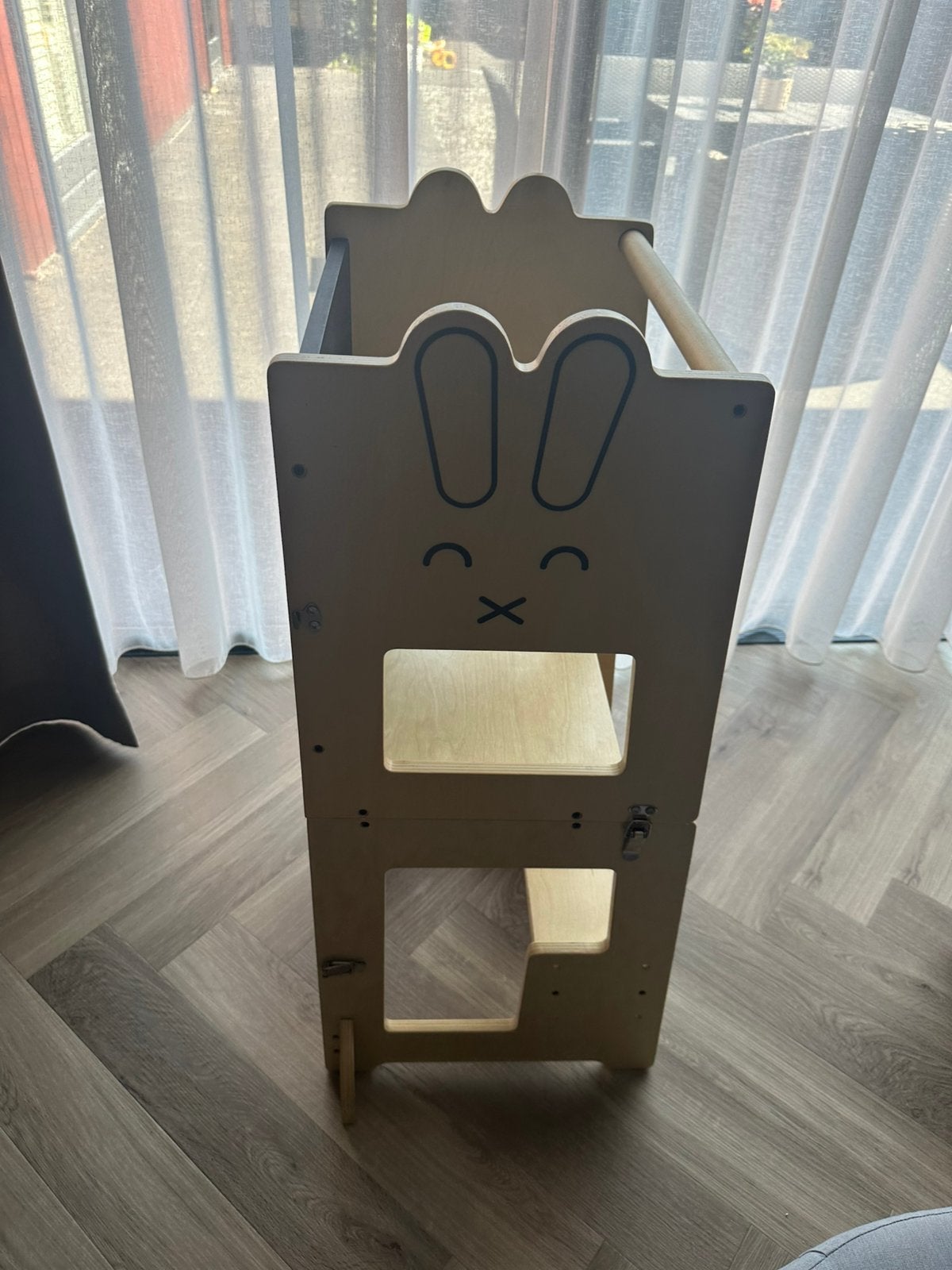 2 in 1 leertoren en tafel met krijtbord, Kinderen en Baby's, Kinderstoelen, Ophalen, Zo goed als nieuw, Overige typen