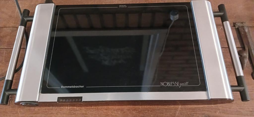 Rommelsbacher Noblesse tafelgrill in nieuwstaat € 60,00, Ophalen, Gebruikt, Tafelgrill