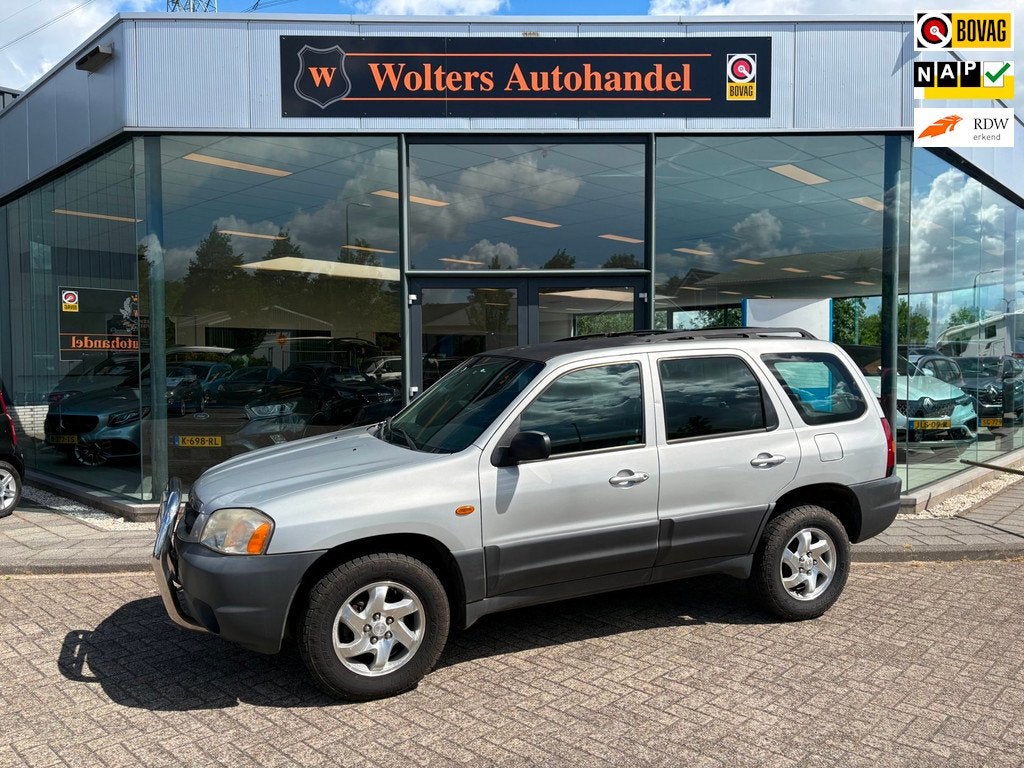 Mazda Tribute 2.0 Exclusive 4WD *AC, Auto's, Mazda, Bedrijf, Te koop, Tribute, 4x4, ABS, Airbags, Airconditioning, Automatische klimaatregeling