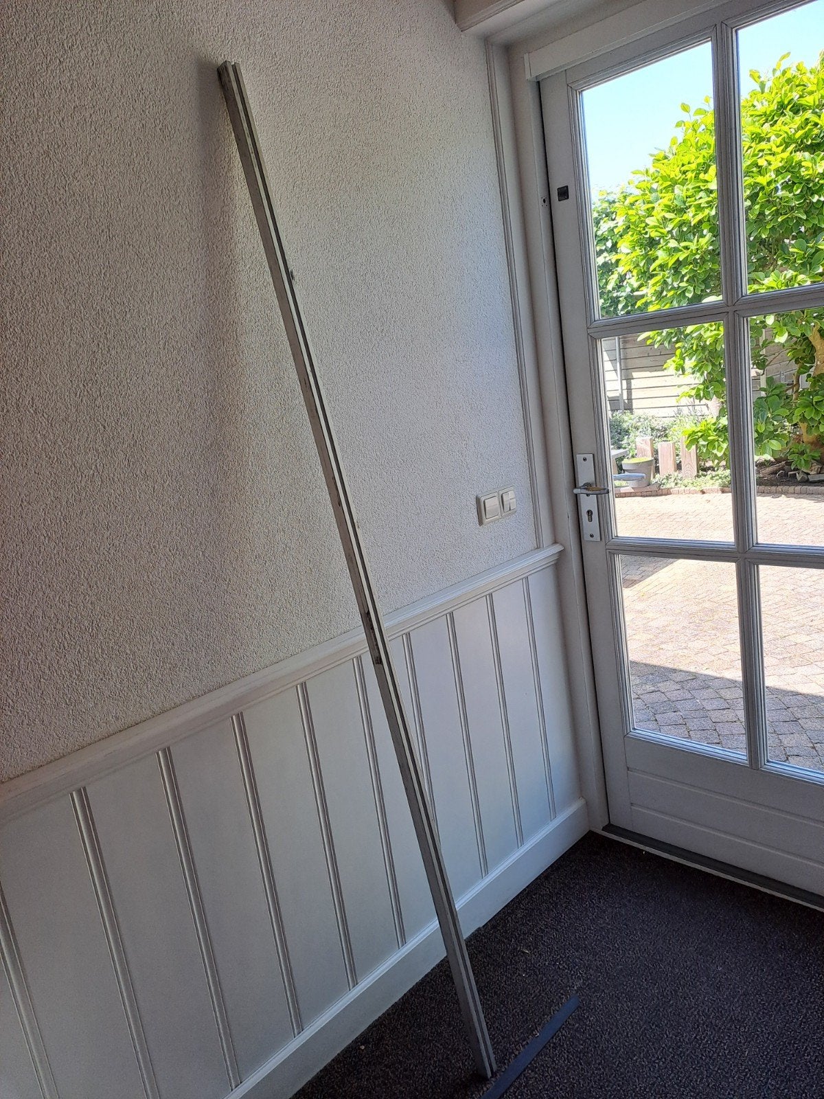 HMB geleiderrail/stang voor scharniermallen 200cm lang, Ophalen, Elektrisch