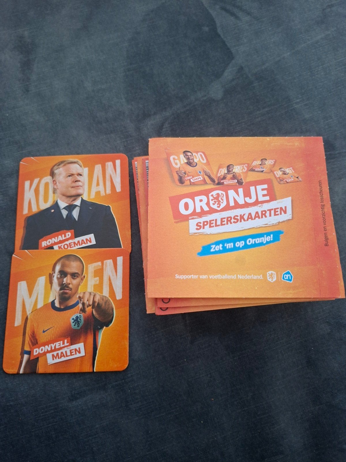 Oranje Spelerskaarten !, Ophalen of Verzenden, Zo goed als nieuw
