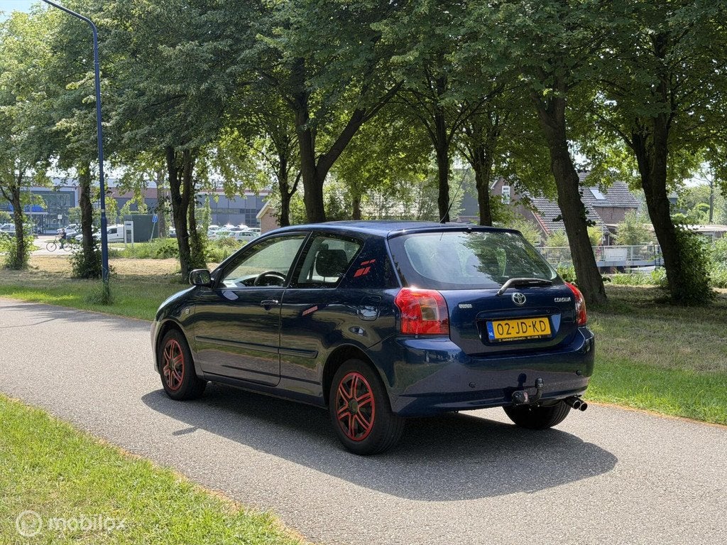 Toyota Corolla 1.6 VVT-i Linea Sol*AUTOMAAT*AIRCO*APK 01/27, Gebruikt, 4 cilinders, Blauw, Corolla