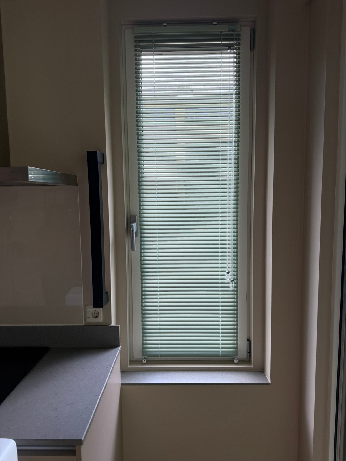 Mooie groene Jaloezieën, Huis en Inrichting, Ophalen, Zo goed als nieuw, Jaloezie