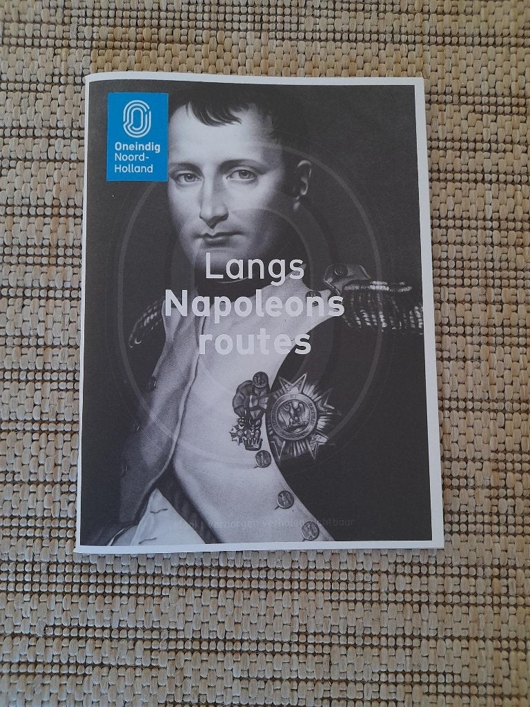 Boekje Langs Napoleons routes, Boeken, Zo goed als nieuw, Benelux, Brochure, Ophalen