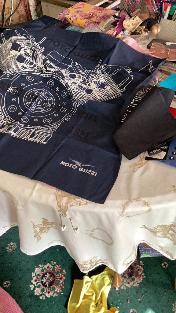 Moto  guzzi sjaal, Verzenden, Tweedehands, Broek | textiel