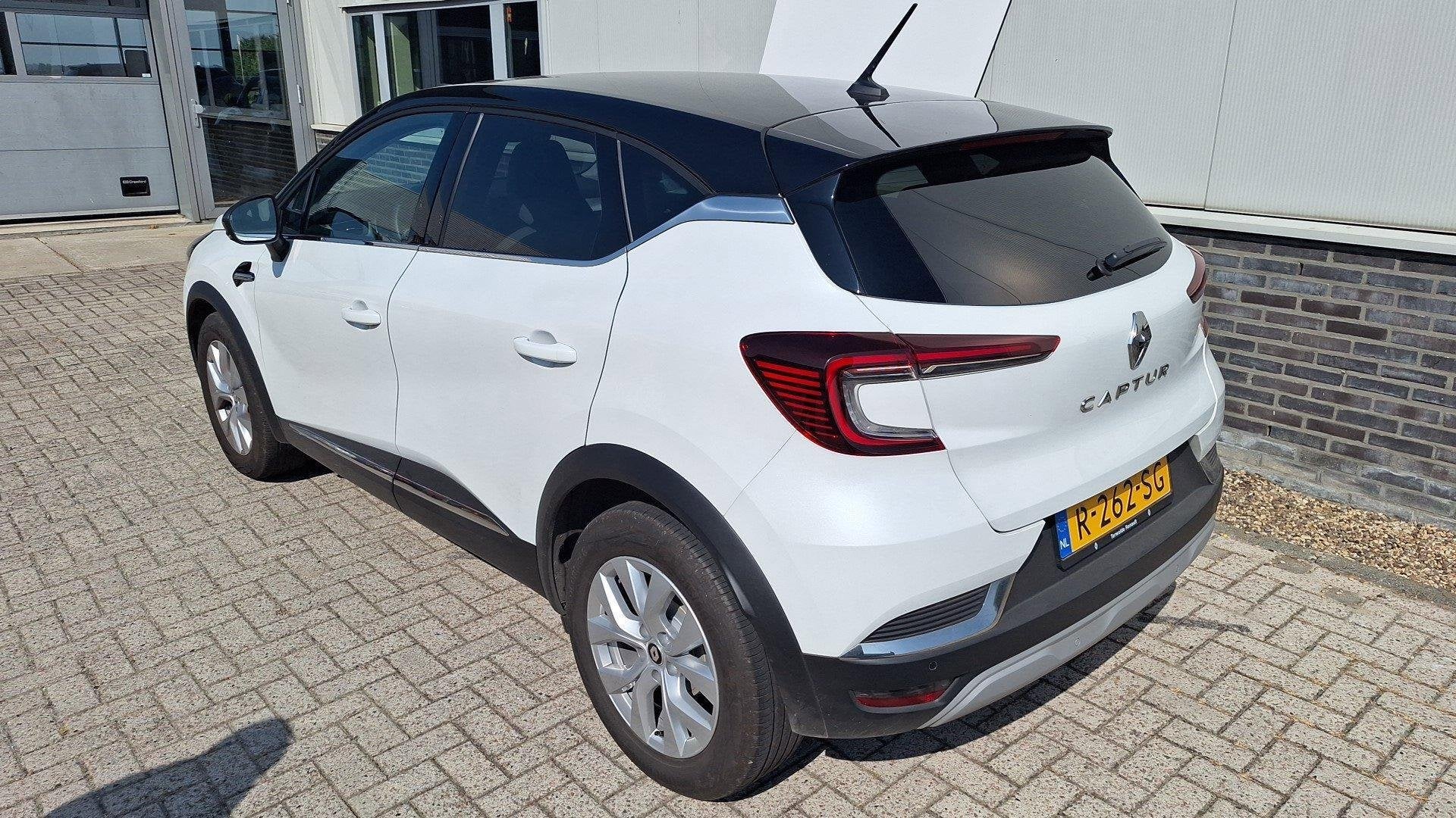 Renault Captur 1.0 TCe 90 INTENS CARPLAY,CLIMA,LMV,LED,LMV, Stof, Gebruikt, Wit, Origineel Nederlands