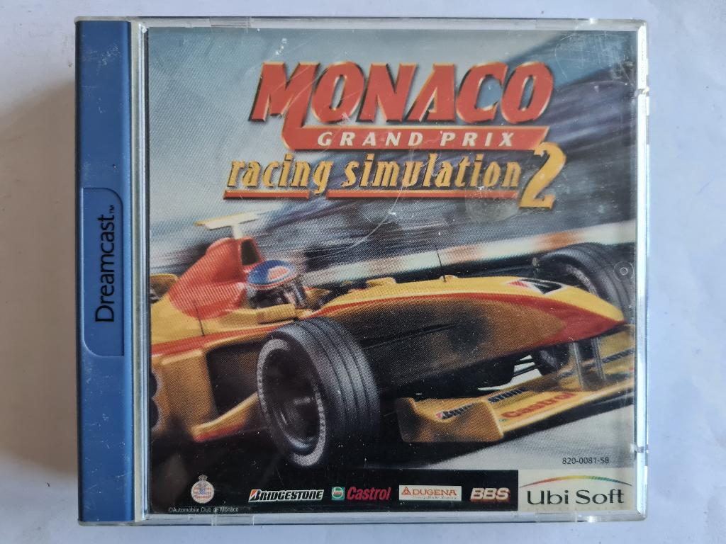 MONACO GRAND PRIX racing simulation 2, Gebruikt, 1 speler, Racen en Vliegen, Ophalen of Verzenden