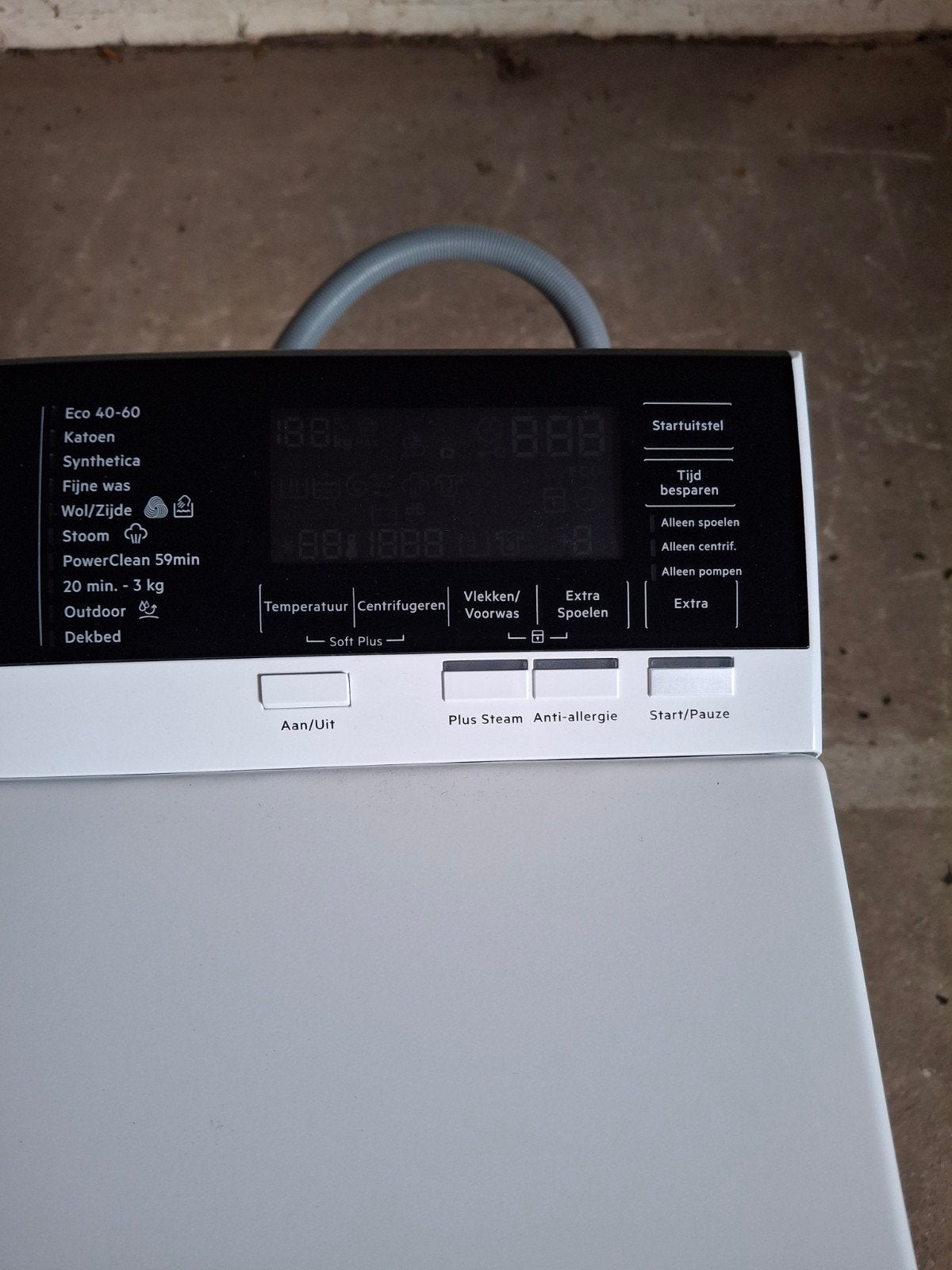 AEG LTR87ULM Bovenlader Wasmachine 6kg - Zo goed als nieuw, 4 tot 6 kg, Bovenlader, Ophalen of Verzenden, Zo goed als nieuw