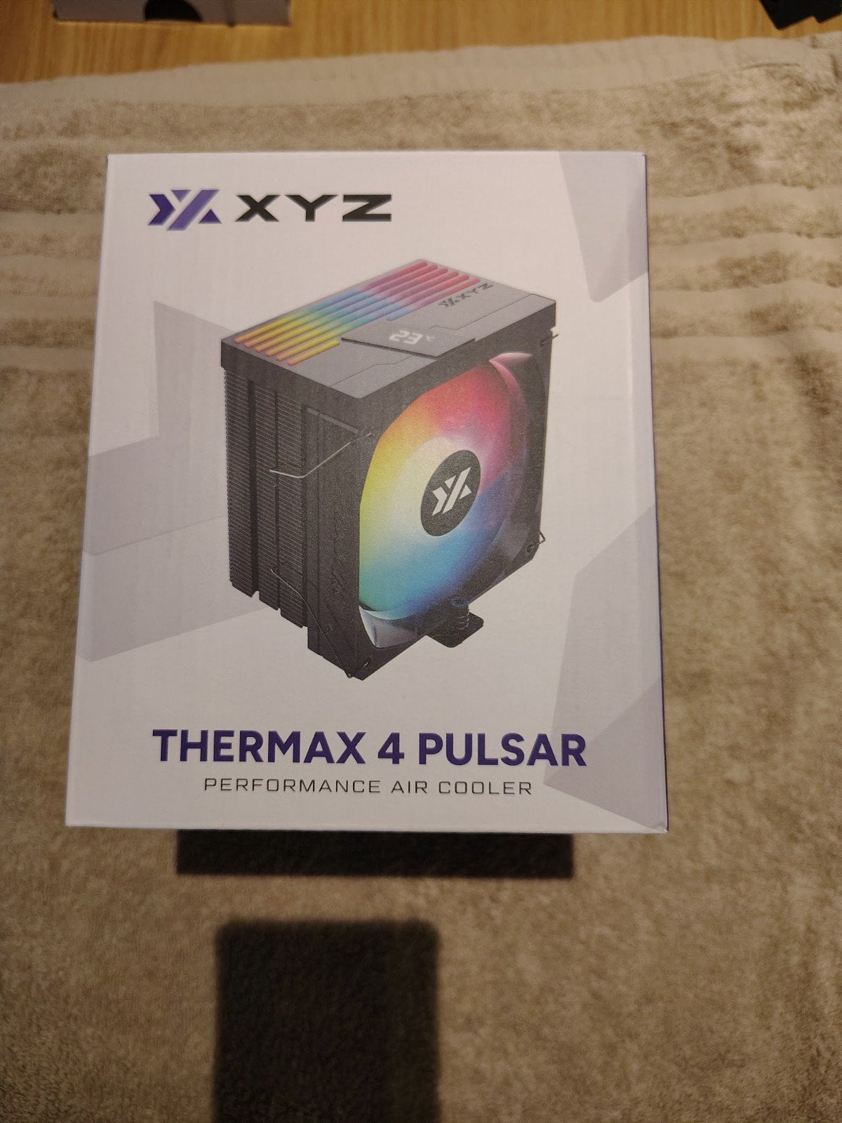 XYZ Thermax 4 Pulsar - High-Performance CPU Koeler, Ophalen, Zo goed als nieuw, Luchtkoeling