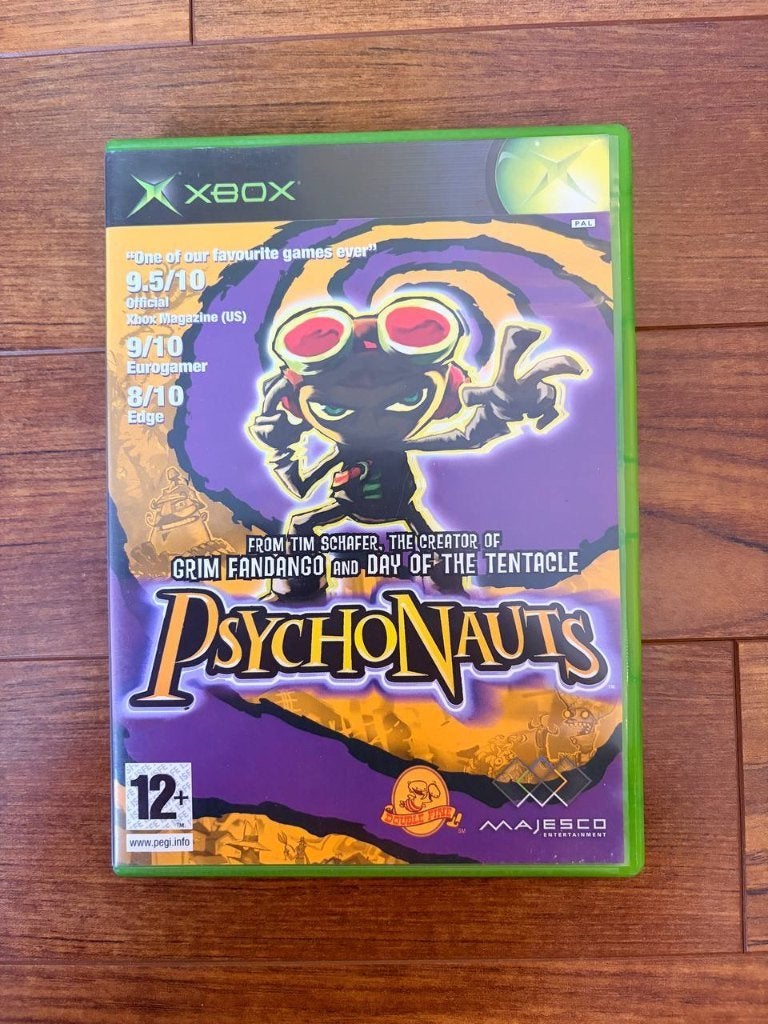Psychonauts CIB Original XBOX, Spelcomputers en Games, Games | Xbox Original, Avontuur en Actie, Gebruikt, Vanaf 18 jaar, 1 speler