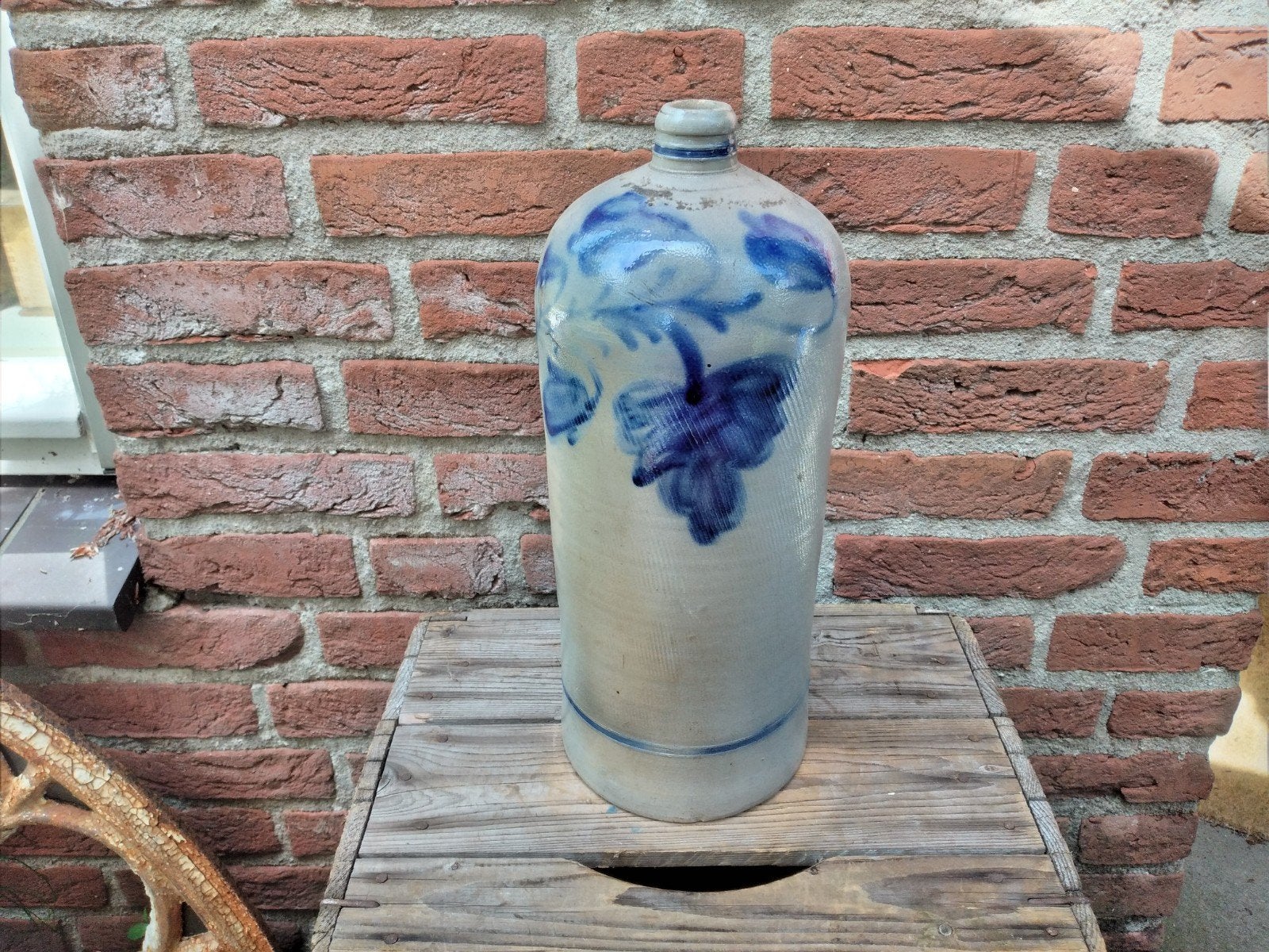 7 antieke aardewerk steengoed Keulse kruiken, Antiek en Kunst, Ophalen