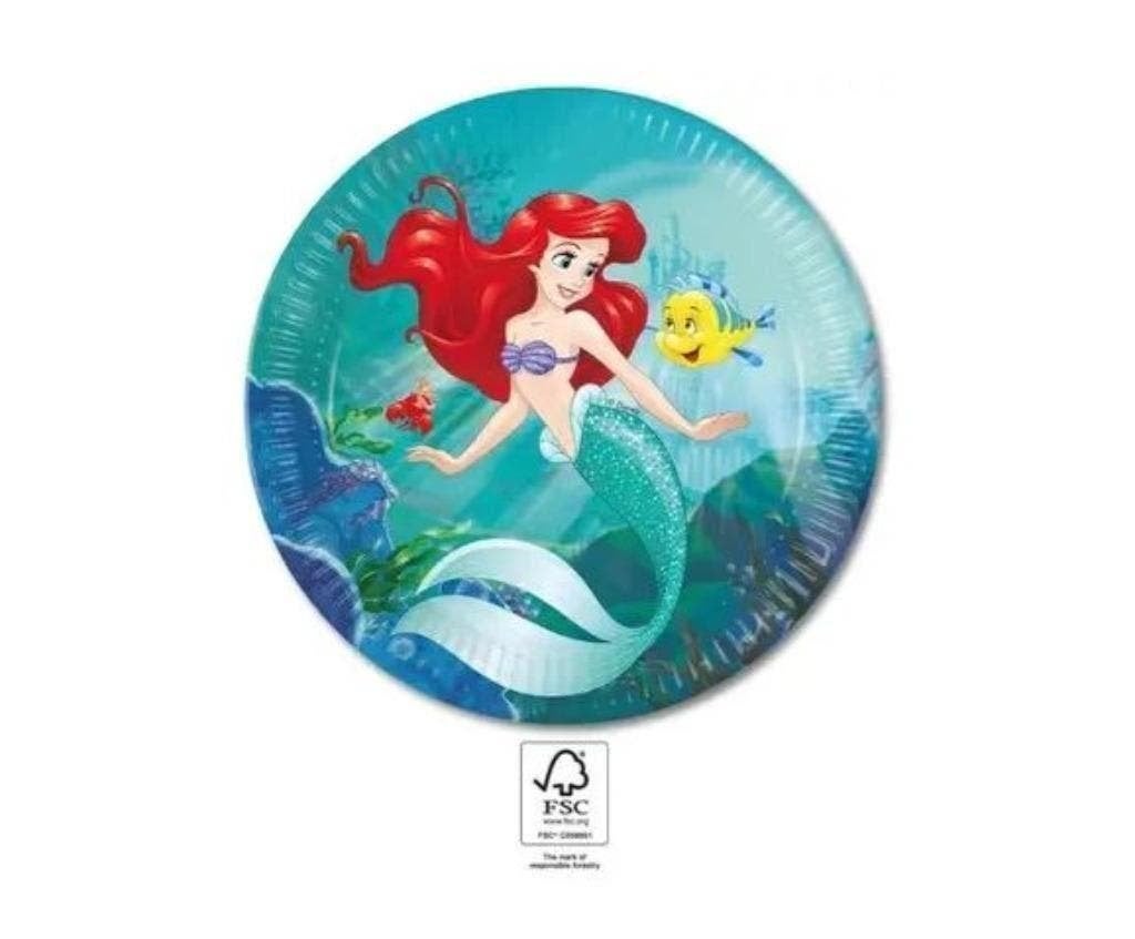 Disney Princess Ariel de kleine Zeemeermin feestartikelen, Ophalen of Verzenden, Nieuw, Versiering, Verjaardag