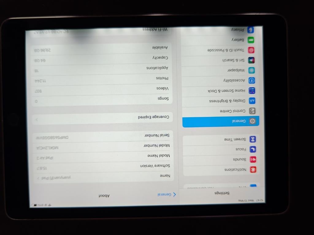 Apple iPad Air 2 64GB Wi-Fi Zilver, Computers en Software, Apple iPads, Ophalen of Verzenden, 10 inch, Apple iPad Air, 64 GB