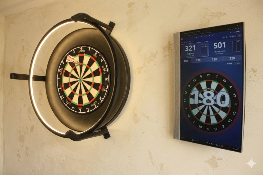 Opruiming! Autodarts met 24 inch scherm! Direct spelen!, Ophalen, Nieuw, Pijlen