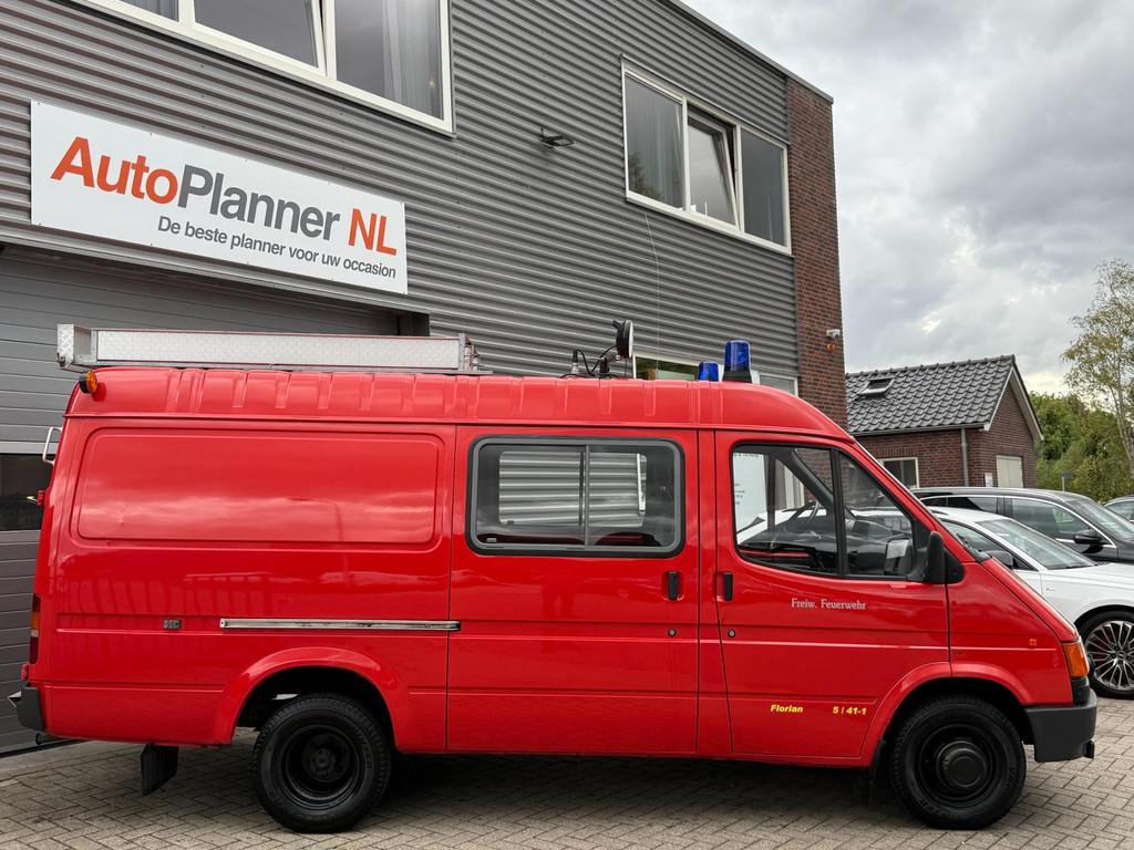 Ford Transit 2.0 Benzine! Ex-Brandweer! 6-Pers.! *17.626KM!*, Gebruikt, Mistlampen, Origineel Nederlands, Handgeschakeld