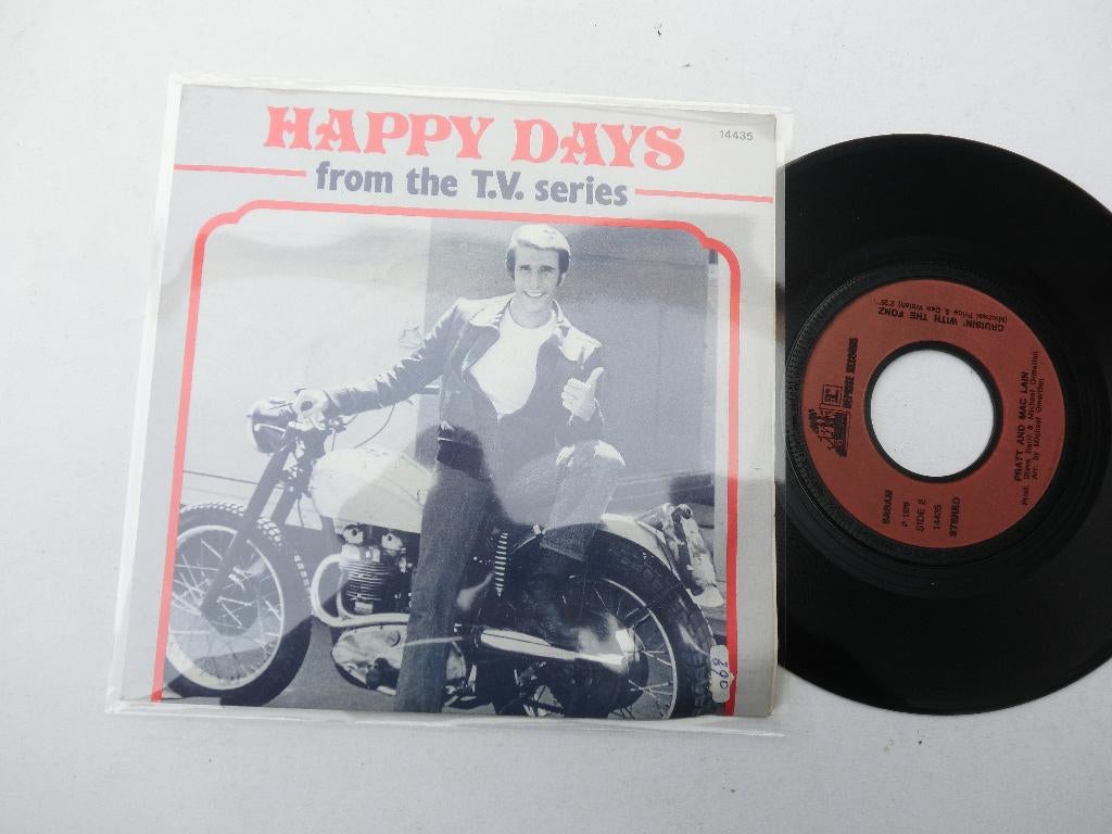 Fionzie Happy Days, 7 inch, Single, Ophalen of Verzenden, Zo goed als nieuw
