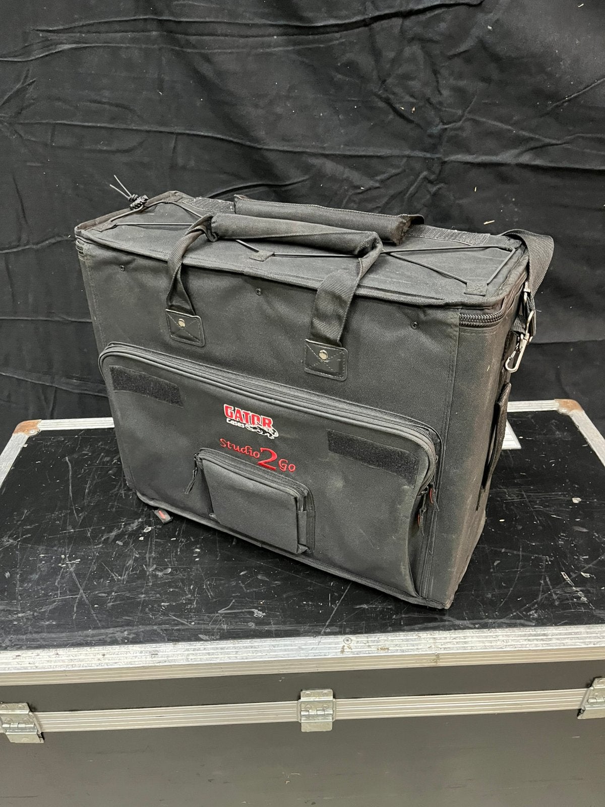 Gator "Studio 2 Go" flightcase, Ophalen of Verzenden, Zo goed als nieuw, Overige instrumenten, Flightcase