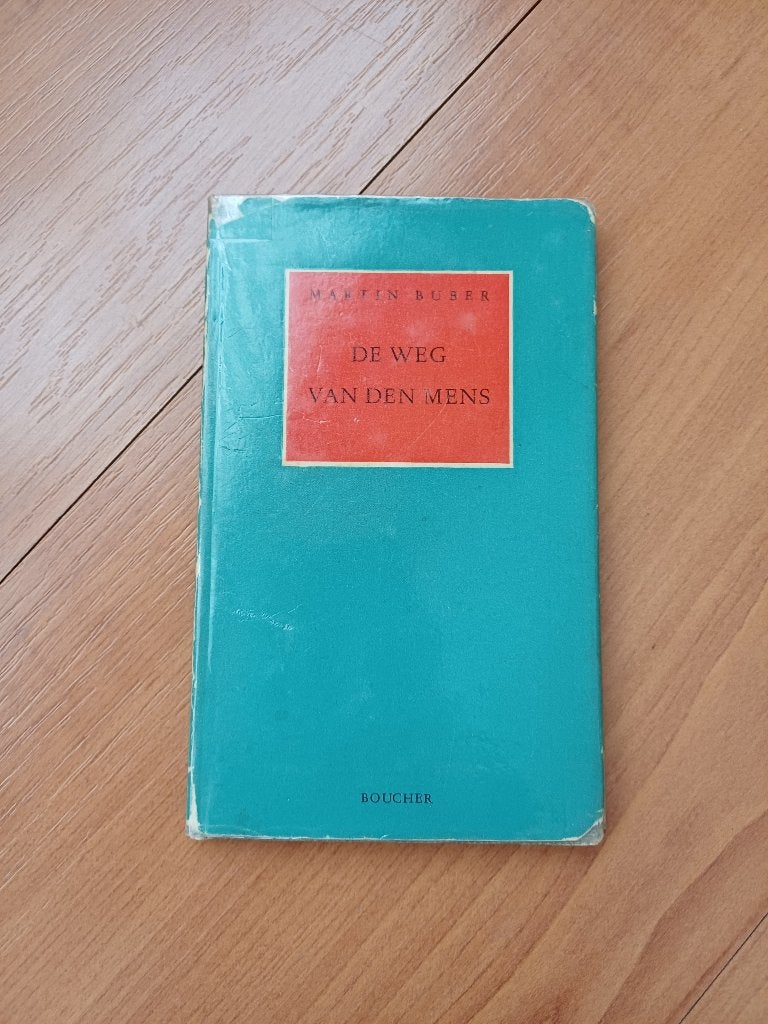 Martin Buber - De weg van den mens boekje uit 1956, Boeken, Gelezen, Martin Buber, Ophalen of Verzenden, Algemeen