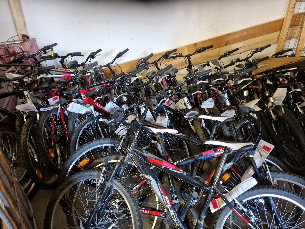 Partij mountainbikes Puch en Gitane ongerepareerd, Gebruikt, Fully, Ophalen, Overige merken