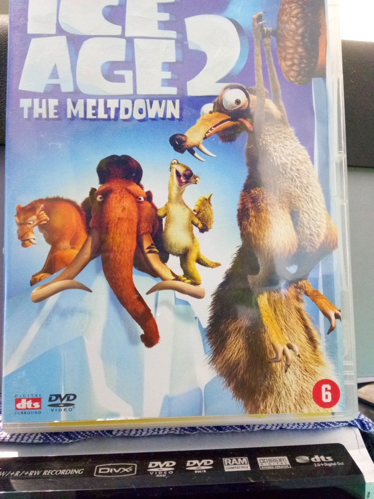Ice Age 2: The Meltdown DVD, Gebruikt, Animatie, Nederlands, Ophalen of Verzenden