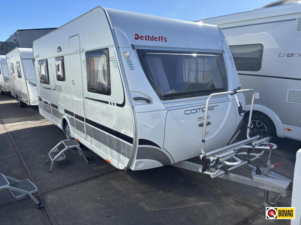 Dethleffs Camper Style 470V Enkele bedden Voortent Mover, Caravans en Kamperen, Caravans, Rondzit, Bedrijf, Overige typen, Schokbreker