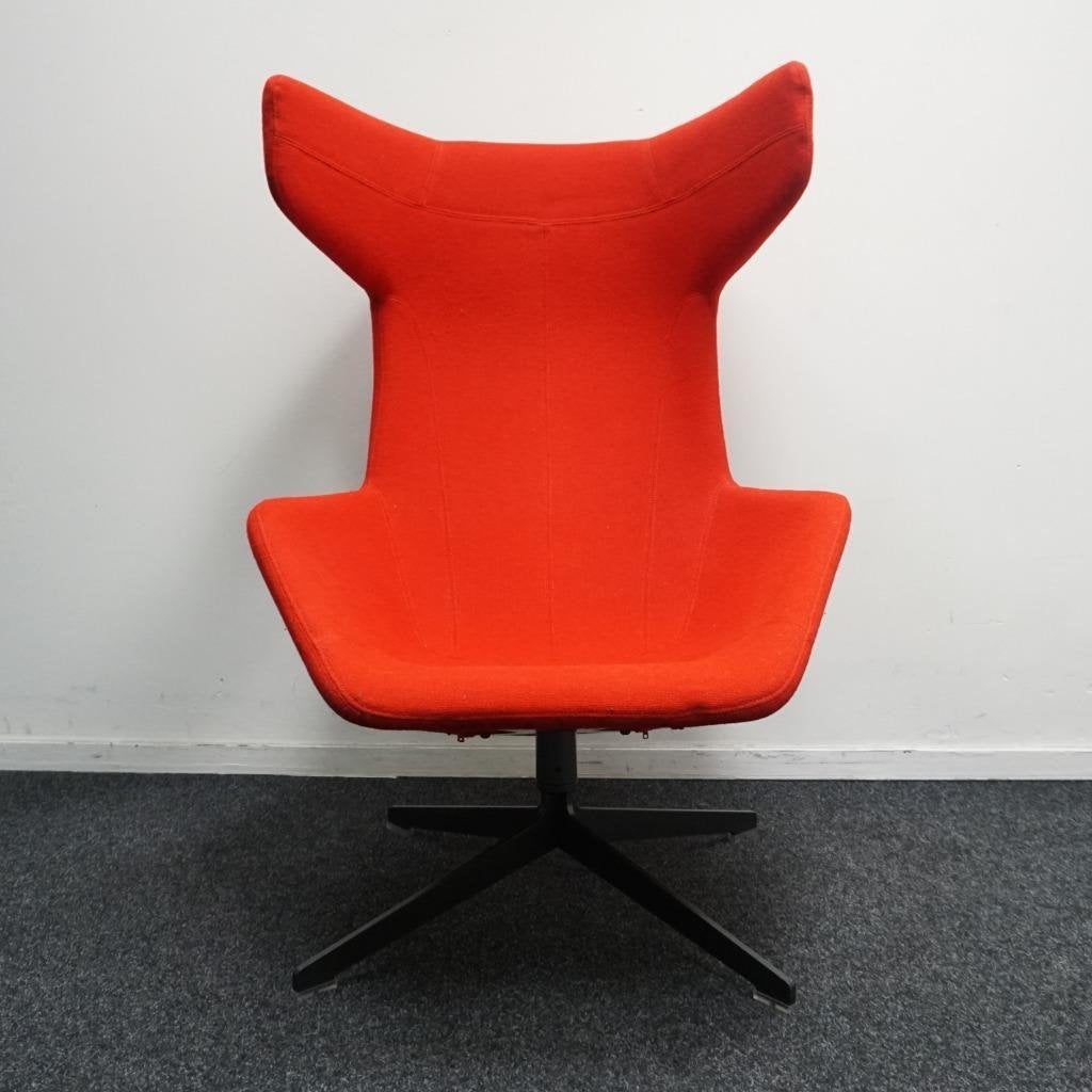 Moroso Take A Line For A Walk Fauteuil | rood, Gebruikt, -, 75 tot 100 cm, Ophalen of Verzenden