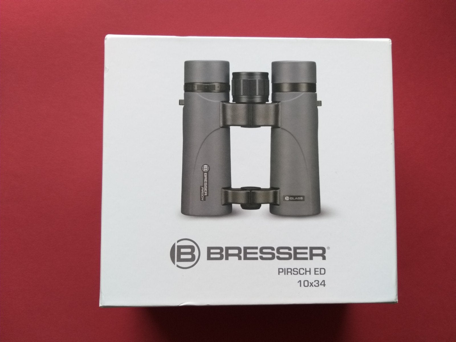 Bresser Pirsch [ED] 10x34 HD/Fog-Waterproof Verrekijker, Dakkant (recht), Nieuw, Ophalen of Verzenden, 8 tot 12x