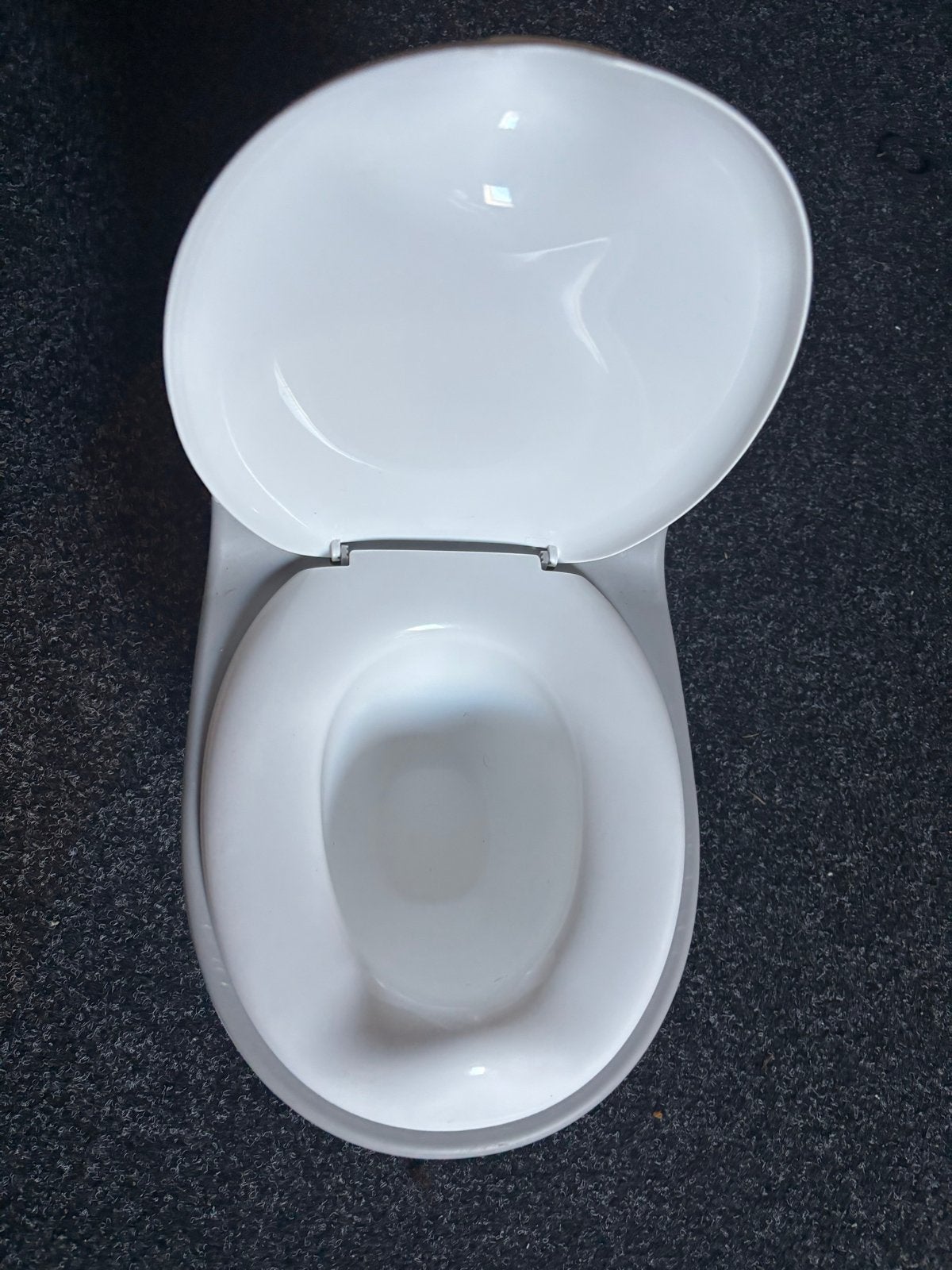Nuby Zindelijkheidstraining Potje met Doorspoelgeluid, Ophalen of Verzenden, Zo goed als nieuw