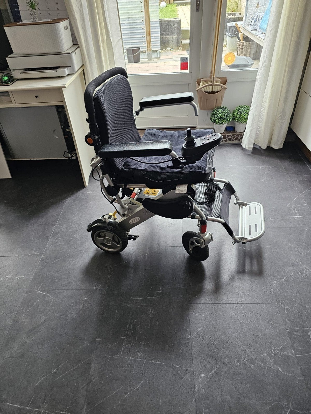 Electrische rolstoel smart chair, Ophalen, Inklapbaar, Gebruikt, Elektrische rolstoel