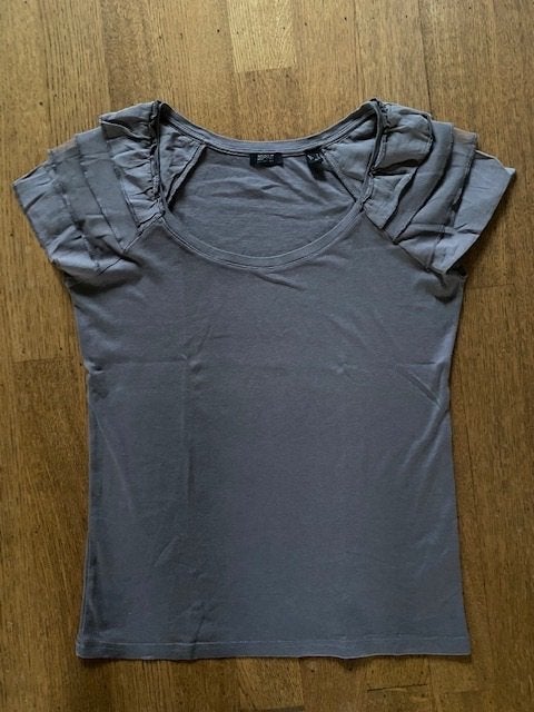 Esprit t-shirt maat L, Maat 38/40 (M), Bruin, Nieuw, Ophalen of Verzenden