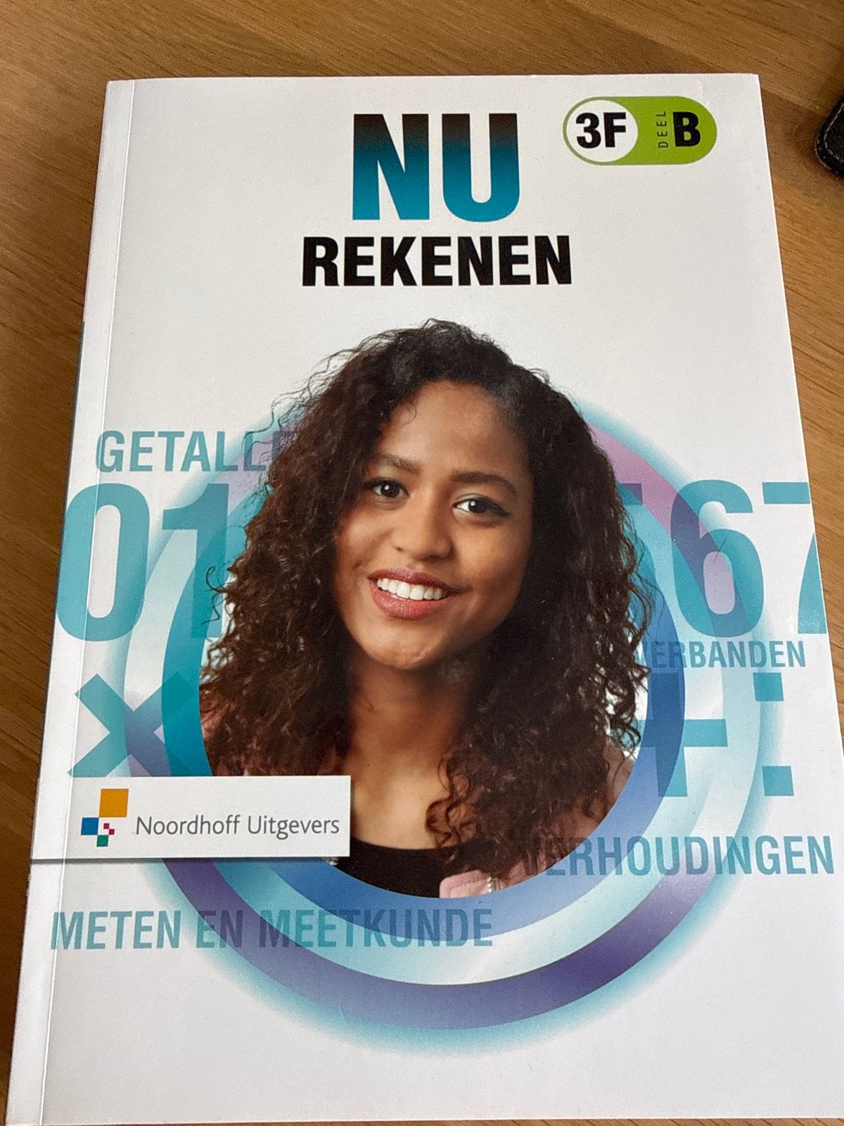 NU Rekenen 3F B - Noordhoff Uitgevers, Ophalen of Verzenden, Zo goed als nieuw, Overige niveaus, Overige vakken