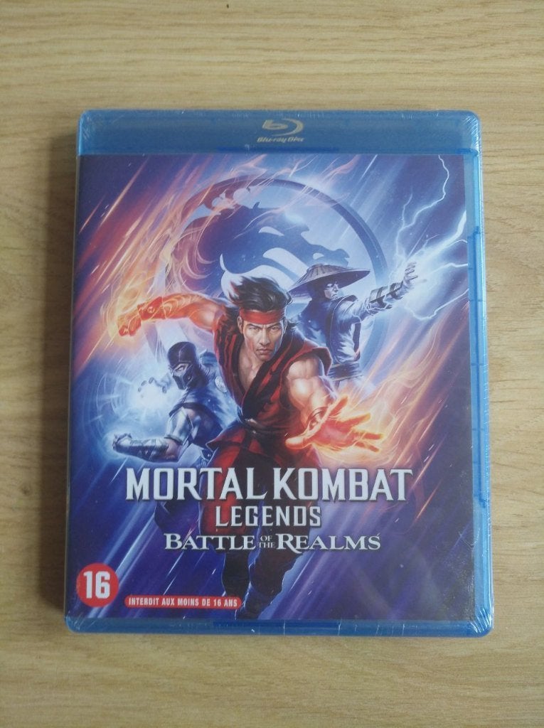 Bluray | Mortal Kombat Legends Battle Realms ( Nieuw Seal ), Cd's en Dvd's, Ophalen, Vanaf 16 jaar, Film, Tekenfilms en Animatie