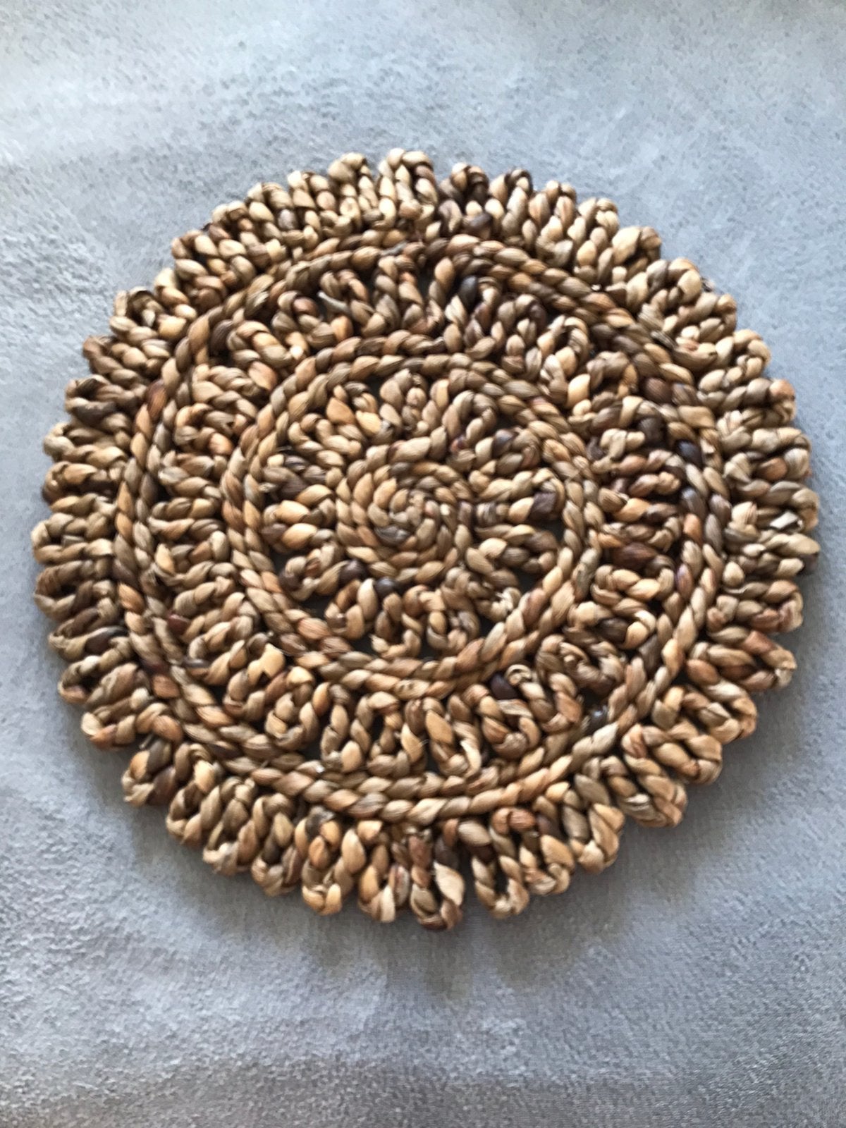 Bali handgemaakt wandhanger onderzetter rond decoratie nieuw, Huis en Inrichting, Woonaccessoires | Onderzetters, Ophalen of Verzenden