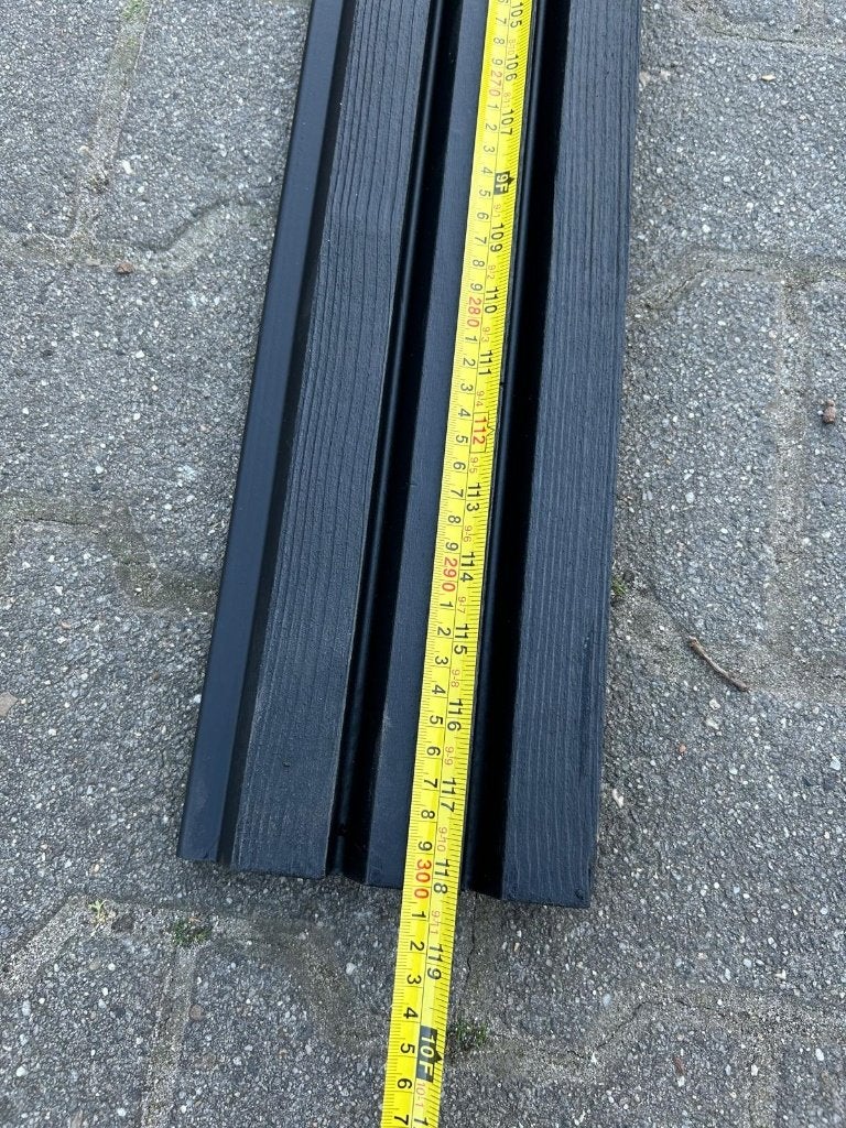 Zwarte gevelbekleding ModiWood – €24,50 per plank, 25 tot 50 mm, Nieuw, Ophalen of Verzenden, Plank