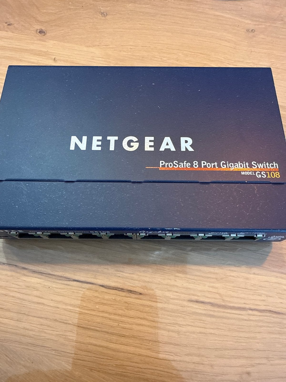 NETGEAR ProSafe GS108 8-poorts Gigabit Switch, Ophalen, Zo goed als nieuw