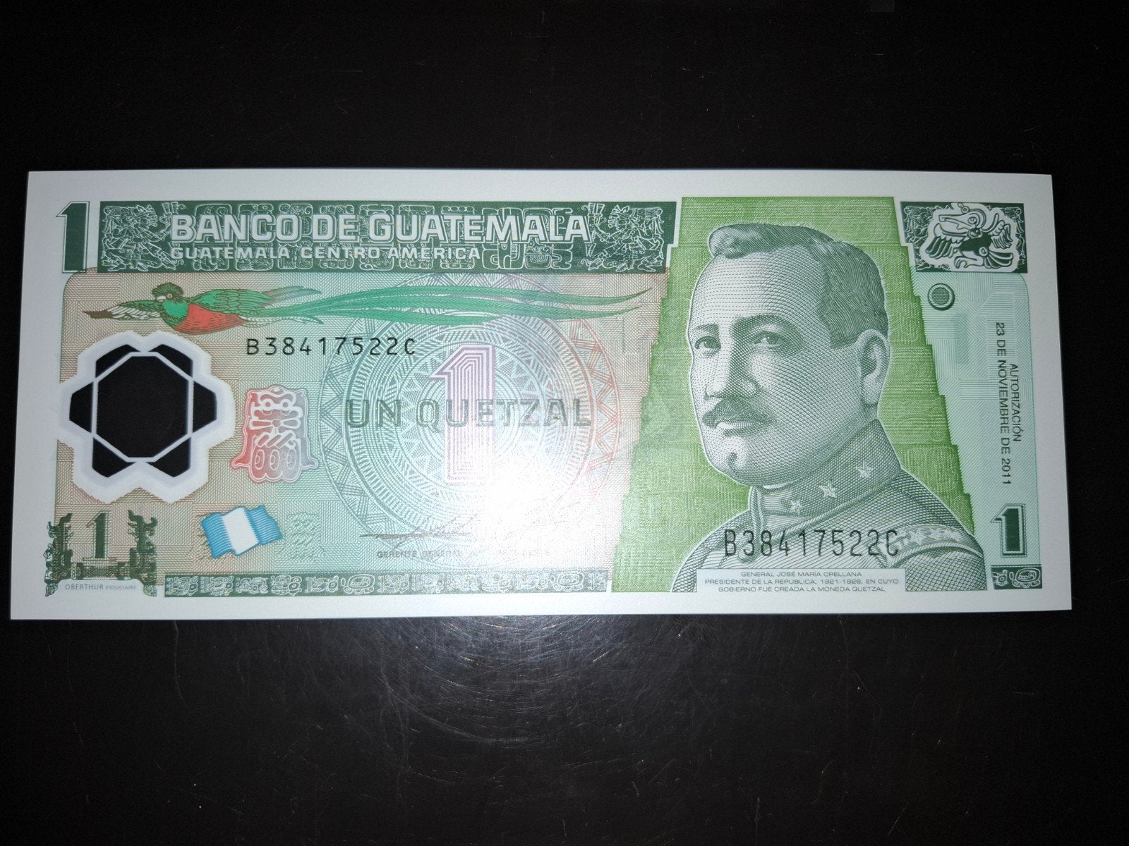 ### Guatemala 1 quetzal 2011 ###, Ophalen of Verzenden