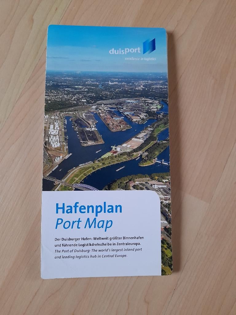 HAVENKAART DUISBURG, Ophalen of Verzenden, Zo goed als nieuw