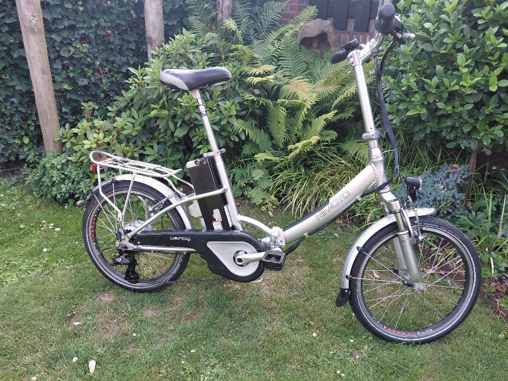 Nimoto elektrische lichtgewicht vouwfiets, Ophalen, Gebruikt, Overige merken