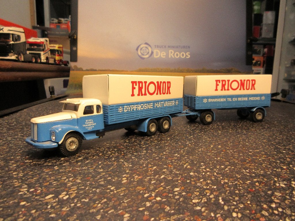 Tekno Scania L 76 torpedo Frionor, Ophalen of Verzenden, Nieuw, Bus of Vrachtwagen, Tekno