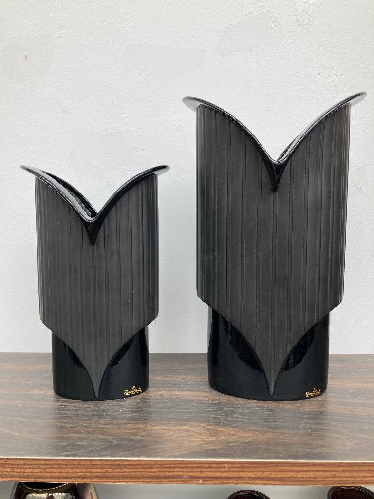 Rosenthal - Jan van der Vaart - Prego - 20 en 26 cm, Ophalen of Verzenden, Zo goed als nieuw, Zwart