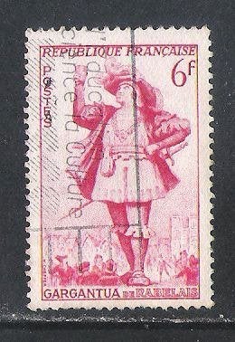 Frankrijk; 961 Cijfers v/d Franse roman en het podium, Verzenden, Gestempeld