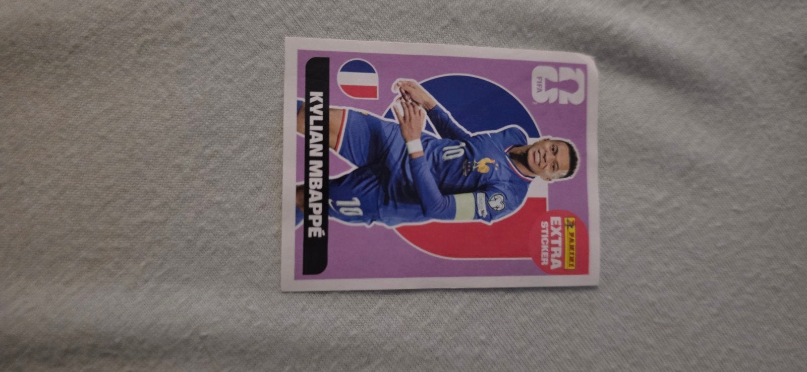 Kylian Mbappé Panini Extra Sticker FIFA World Cup 2026, Ophalen, Zo goed als nieuw, Sport