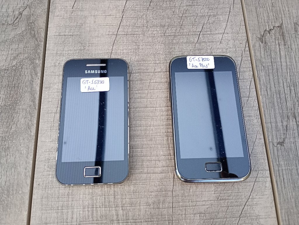 Samsung Galaxy Ace Android Smartphones, Telecommunicatie, Gebruikt, Overige modellen, Zwart, Touchscreen