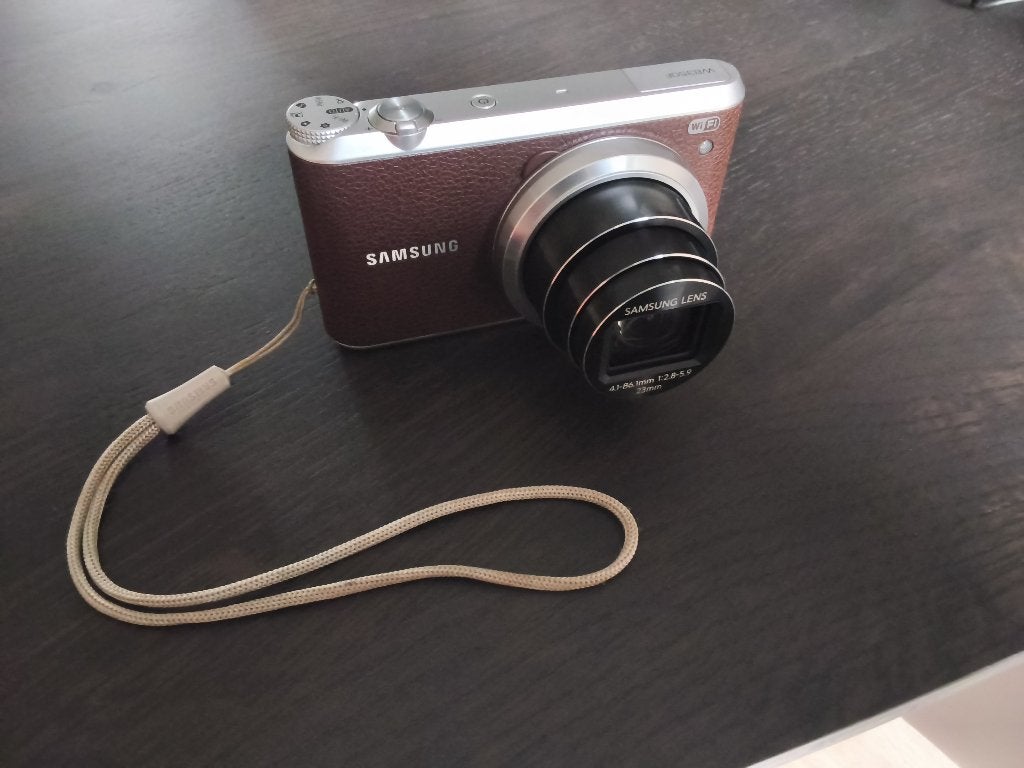 Samsung WB350F digitale compactcamera met wifi, Audio, Tv en Foto, Fotocamera's Digitaal, Ophalen, Ingebouwde flitser, Geheugenkaart