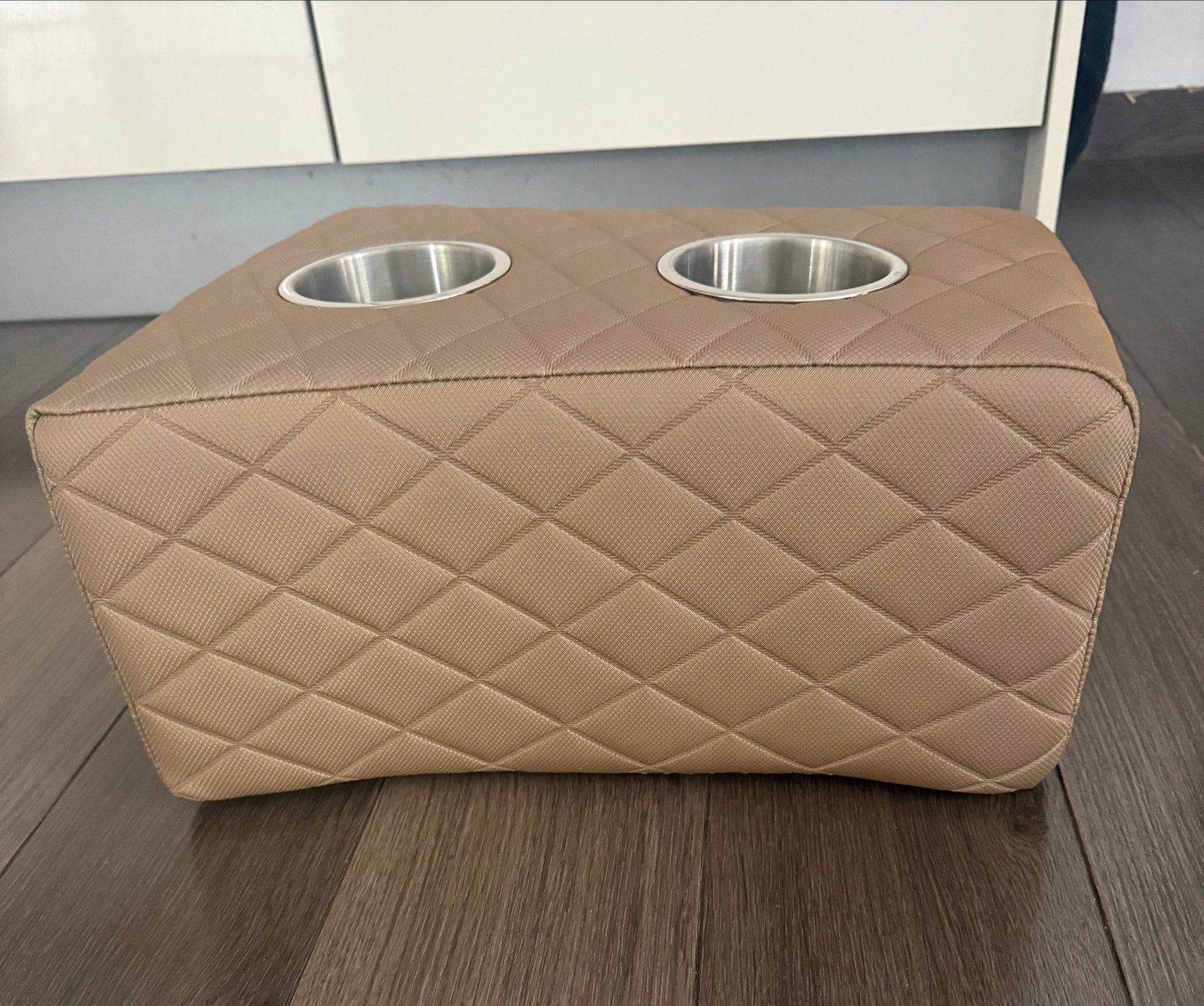 Luxe Drankhouder/Armsteun voor Auto of Boot - Beige, Watersport en Boten, Ophalen of Verzenden, Nieuw, Interieur en Kussens