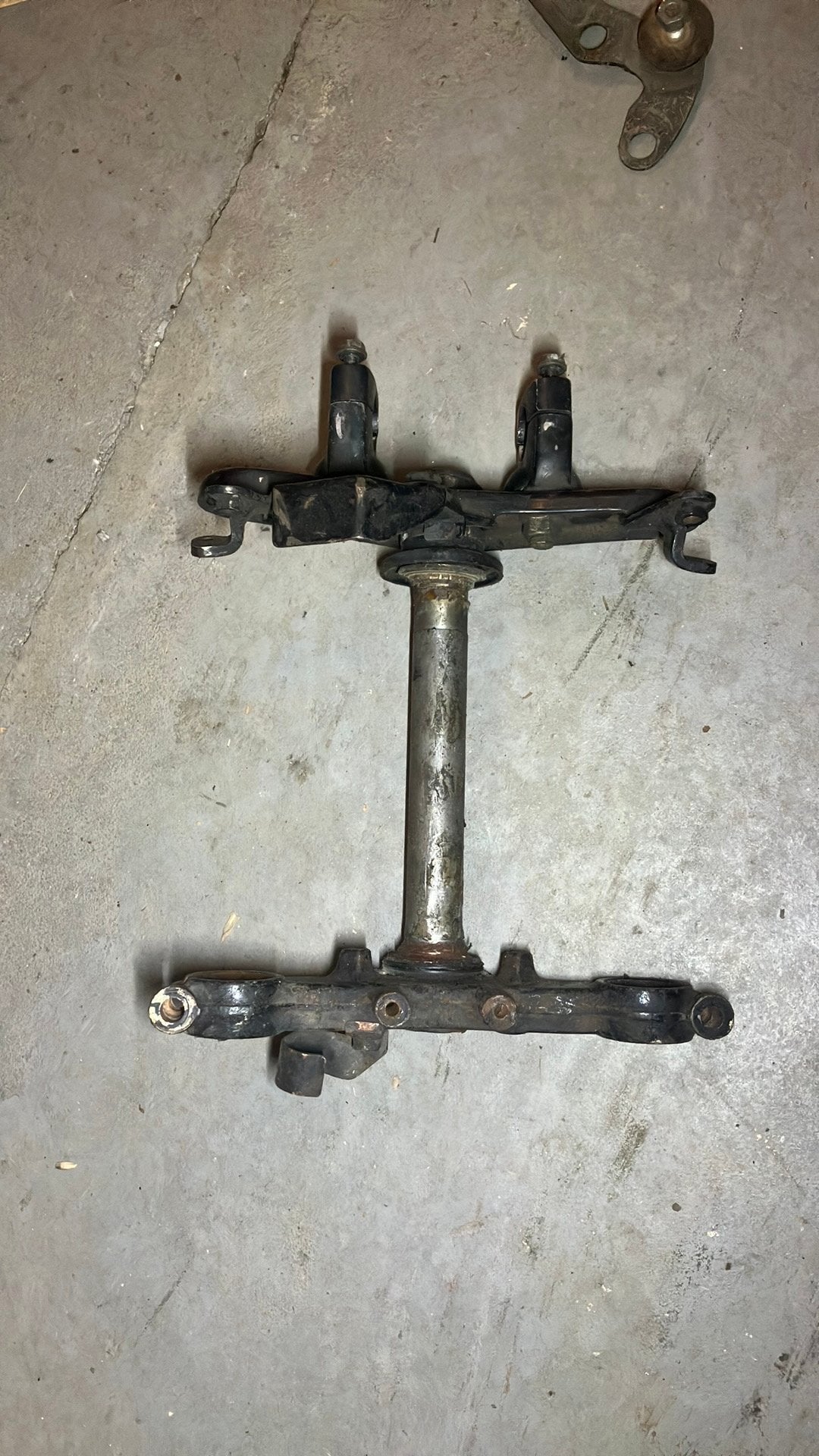 Honda mbx nsr kroonstuk met mbx kroonplaat, Ophalen of Verzenden, Gebruikt