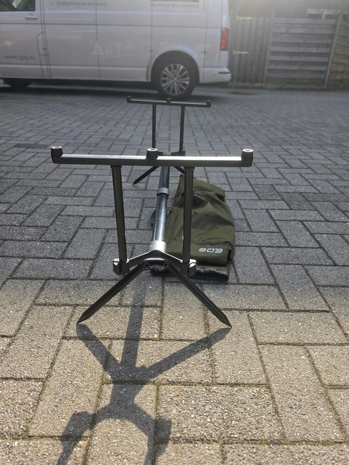 EOS Rod Pod - Hengelsteun voor 3 hengels, Ophalen of Verzenden, Zo goed als nieuw, Overige typen