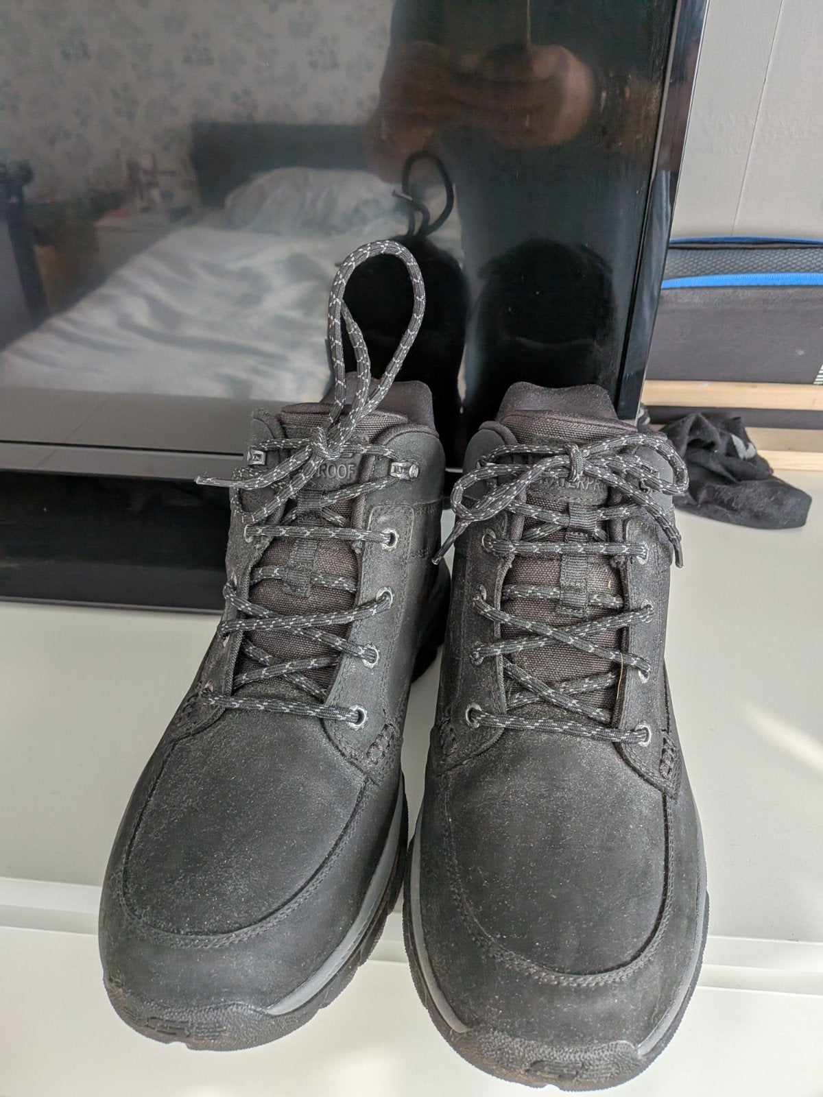 Skechers Waterproof Boots - Maat 44, Zwart, Ophalen of Verzenden, Skechers, Gedragen