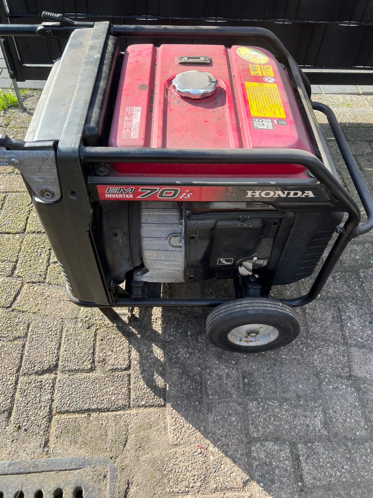 Honda em70is generator (Defect), Ophalen, Gebruikt, Elektrisch startend, Benzine